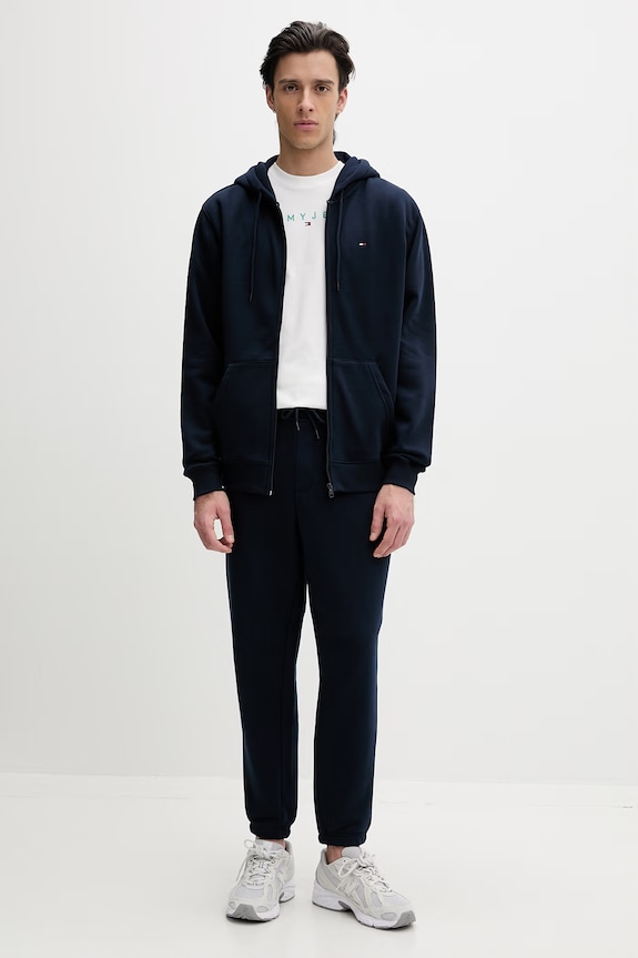 Tommy Jeans tričko pánske bavlnené DM0DM20744 biela AA00