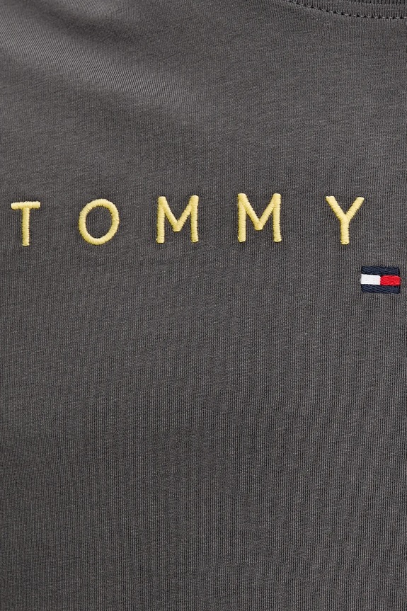 Tommy Jeans T-shirt da uomo in cotone DM0DM20744 grigio