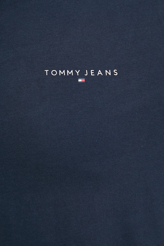 Bavlnené tričko Tommy Jeans DM0DM21188 tmavomodrá