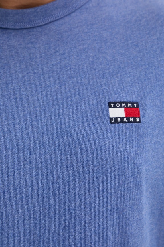 Tommy Jeans t-shirt férfi pamut DM0DM20322 lila