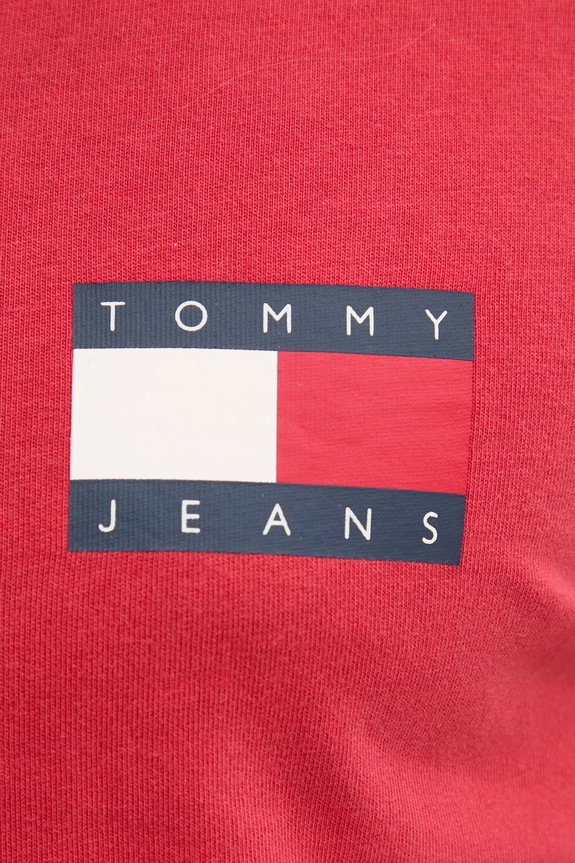 Tričko Tommy Jeans červená DM0DM20346