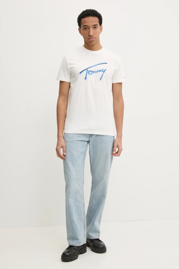 Majica kratkih rukava Tommy Jeans DM0DM21109 bež SS25