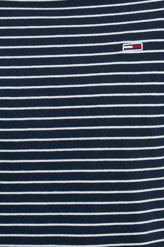 Bavlnené tričko Tommy Jeans DM0DM20377 tmavomodrá