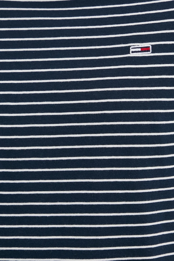 Bavlnené tričko Tommy Jeans DM0DM20377 tmavomodrá