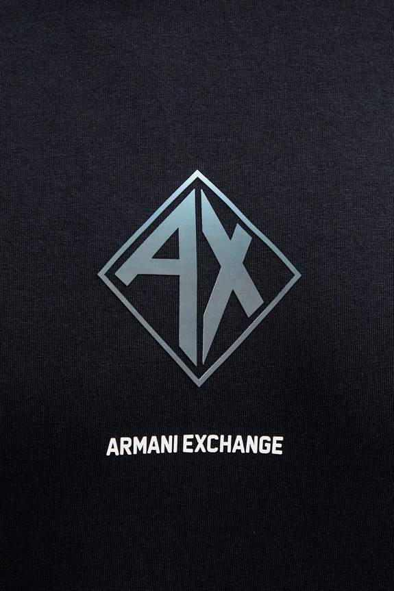 Bavlněné tričko Armani Exchange XM000276.AF12308 námořnická modř