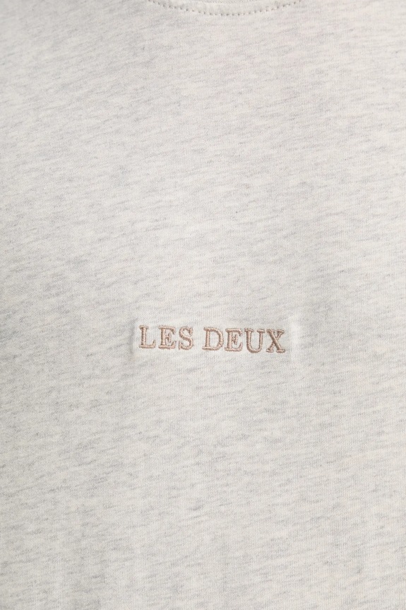 Les Deux tricou din bumbac LDM101184 gri