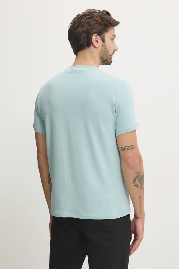 Odzież Karl Lagerfeld t-shirt 551235.755087 turkusowy