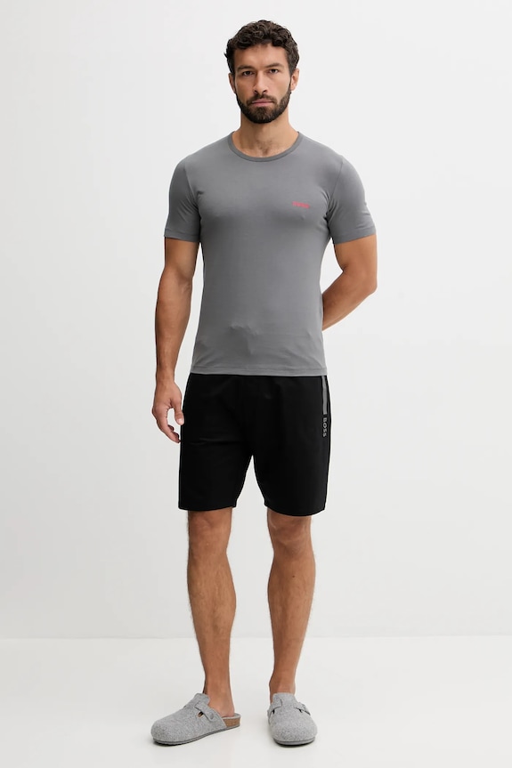 HUGO футболка чоловіча бавовняна T-SHIRT RN TRIPLET P 3 шт. білий 50532811