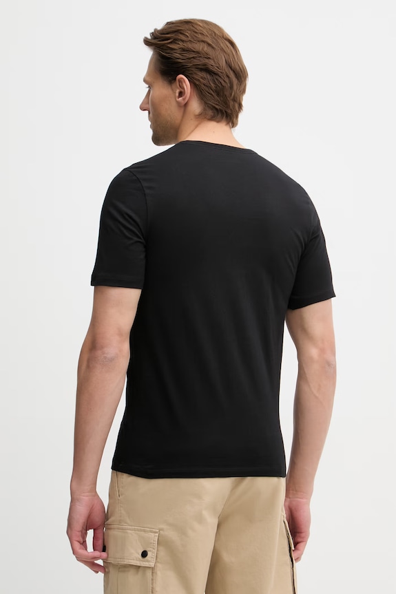 HUGO t-shirt ανδρικό βαμβακερό T-SHIRT RN TRIPLET P 3-pack 50532811