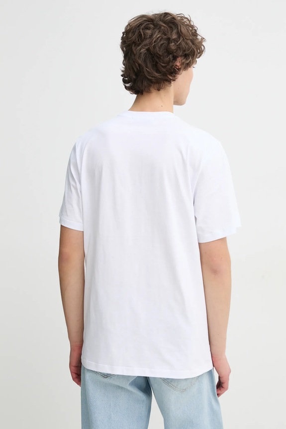 Îmbrăcăminte MSGM tricou din bumbac 3840MM102.257002 alb