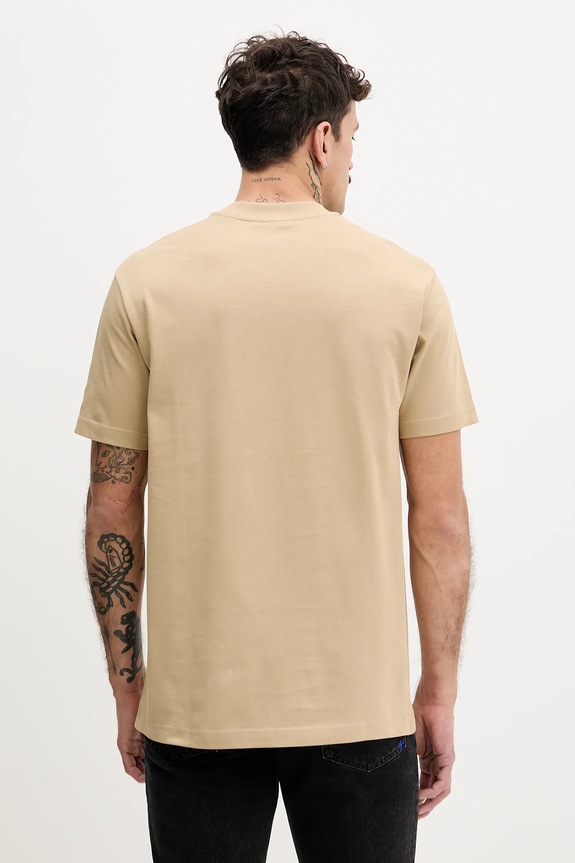 Odzież Karl Lagerfeld Jeans t-shirt bawełniany A1M17001 beżowy
