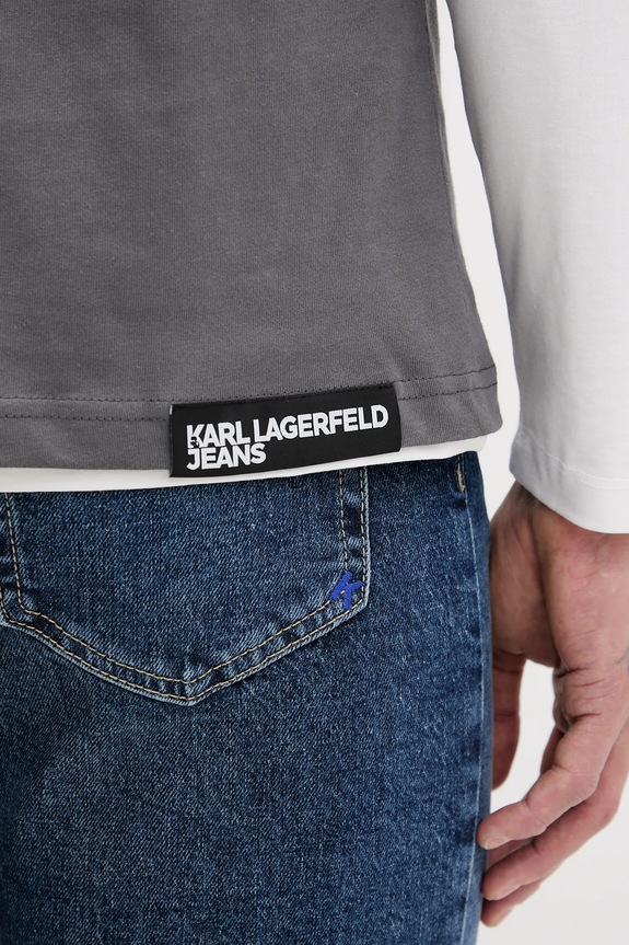 Karl Lagerfeld Jeans t-shirt męski bawełniany A1M17002