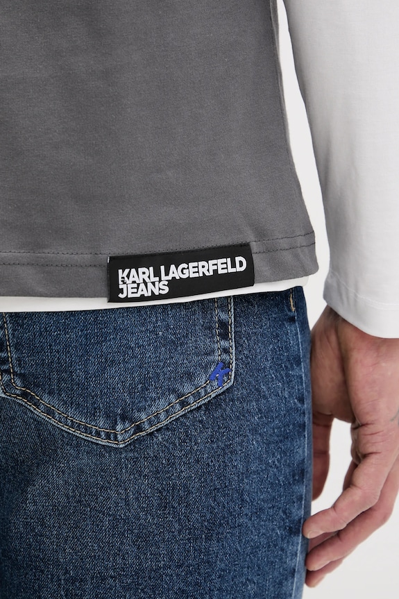 Karl Lagerfeld Jeans t-shirt męski bawełniany A1M17002