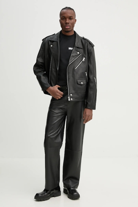 Karl Lagerfeld Jeans t-shirt ανδρικό βαμβακερό A1M17003 μαύρο AA00