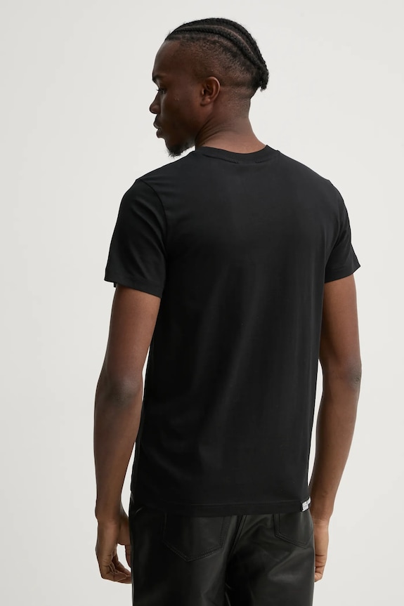 Ρούχα Karl Lagerfeld Jeans t-shirt ανδρικό βαμβακερό A1M17003 μαύρο