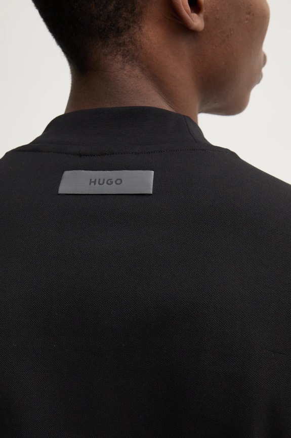 HUGO longsleeve 50530186 czarny
