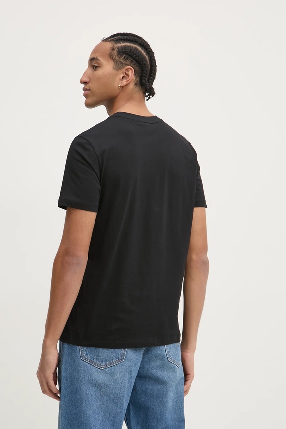 Abbigliamento HUGO t-shirt in cotone Deyladec 50530607 nero