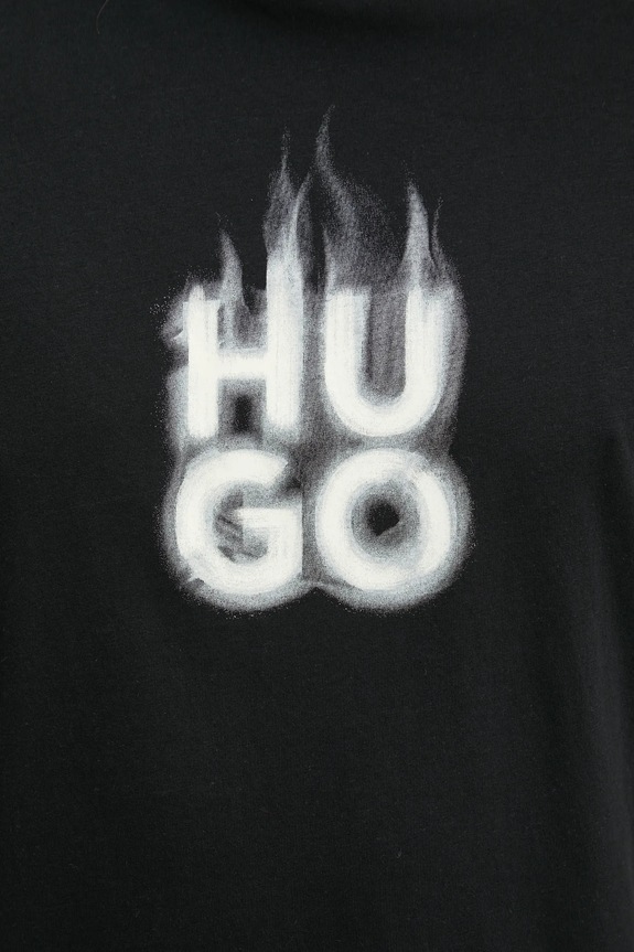 Тениска HUGO 50535363 черен