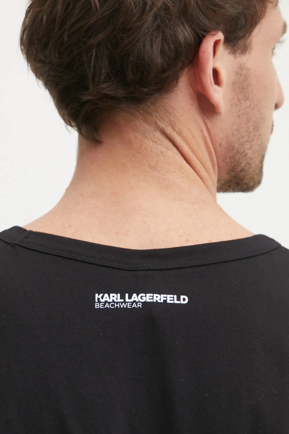 Bavlněné tričko Karl Lagerfeld A1M46069