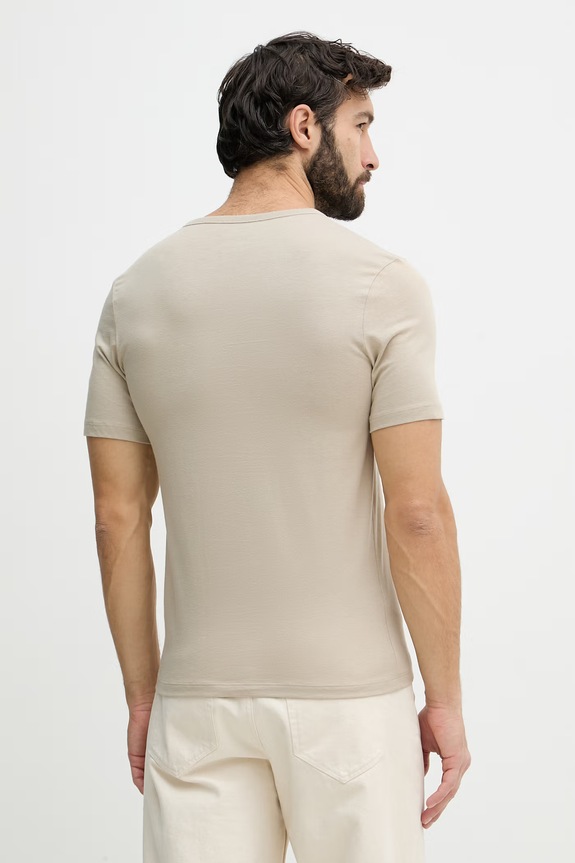 BOSS tričko pánske bavlnené TShirtRN 3P Classic 3-pak 50532468 biela