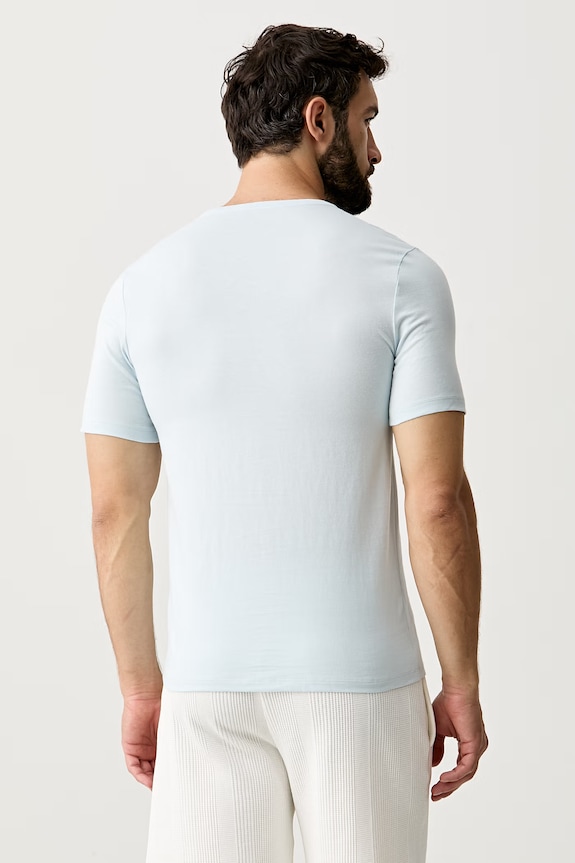 BOSS T-shirt męski bawełniany TShirtRN 3P Classic 3-pack granatowy 50532468