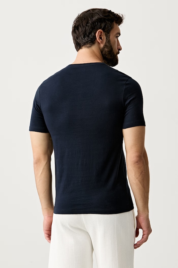 BOSS T-shirt męski bawełniany TShirtRN 3P Classic 3-pack 50532468