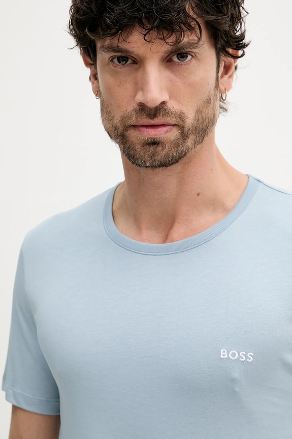 Bavlnené tričko BOSS 3-pak TShirtRN 3P Classic 50532470