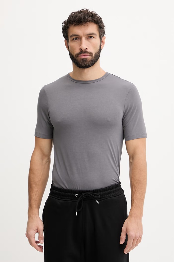 BOSS t-shirt Ανδρικό με βισκόζη TShirt RN 3P Bamboo 3-pack 50534019 λευκό SS26