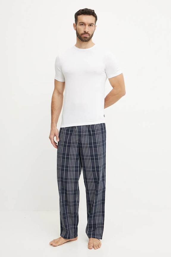 BOSS t-shirt Ανδρικό με βισκόζη TShirt RN 3P Bamboo 3-pack 50534019 λευκό SS26