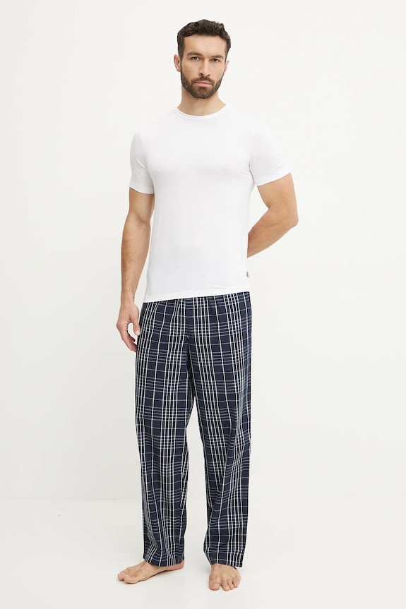 BOSS t-shirt Ανδρικό με βισκόζη TShirt RN 3P Bamboo 3-pack 50534019 λευκό SS26