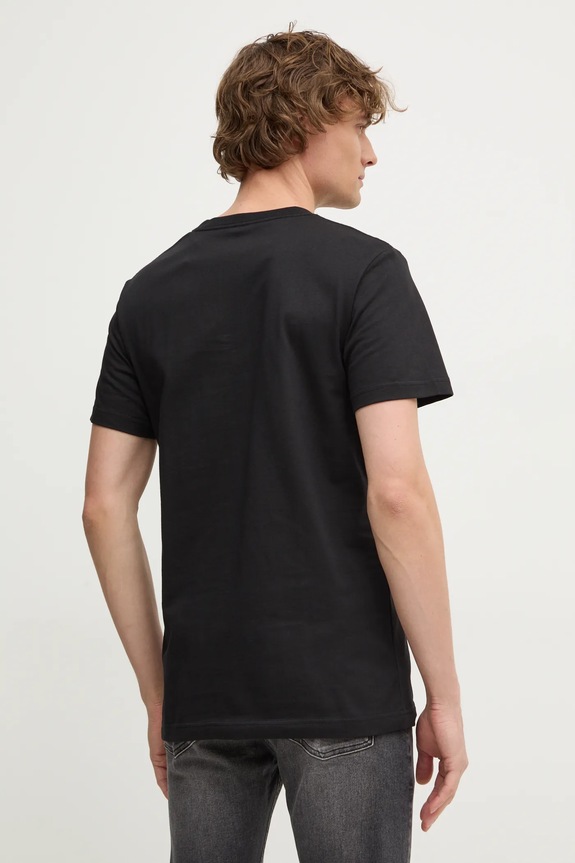 Odzież Calvin Klein Jeans t-shirt bawełniany J30J327092 czarny
