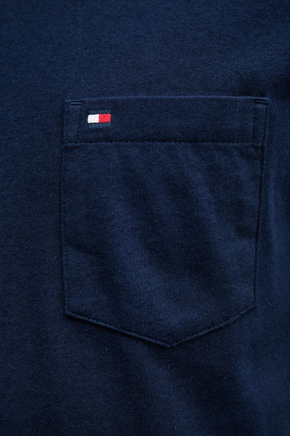 Tommy Hilfiger tricou bărbătesc din bumbac MW0MW37283 bleumarin