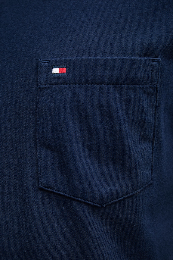Tommy Hilfiger tricou bărbătesc din bumbac MW0MW37283 bleumarin