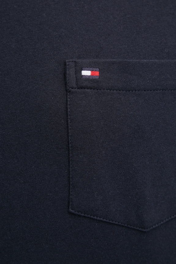 Tommy Hilfiger tričko pánske bavlnené MW0MW37283 tmavomodrá