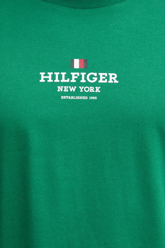 Tommy Hilfiger tricou MW0MW38980 verde