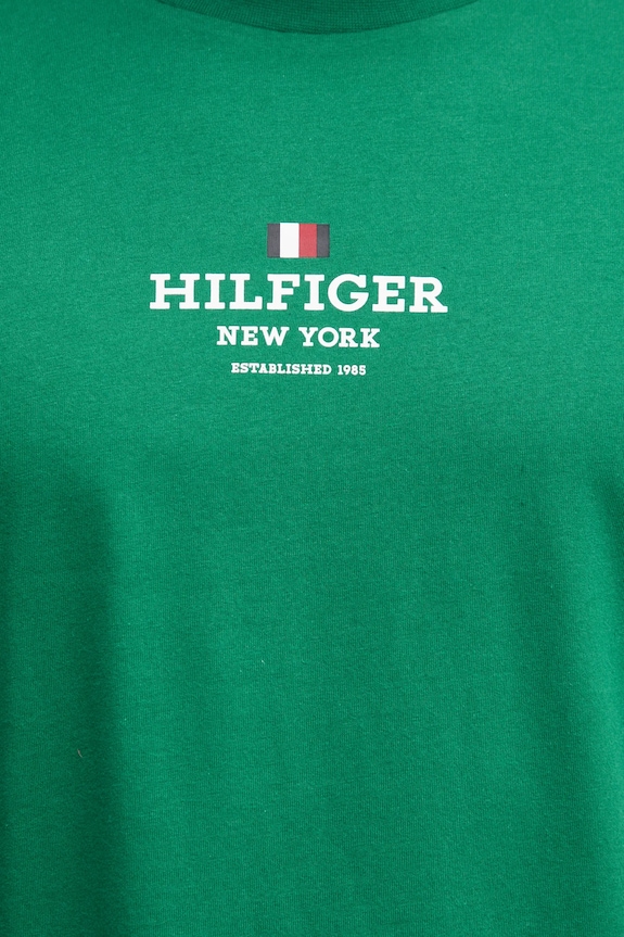 Tommy Hilfiger tricou MW0MW38980 verde
