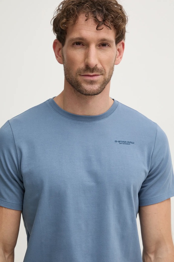 G-Star t-shirt in cotone blu D19070.C723.