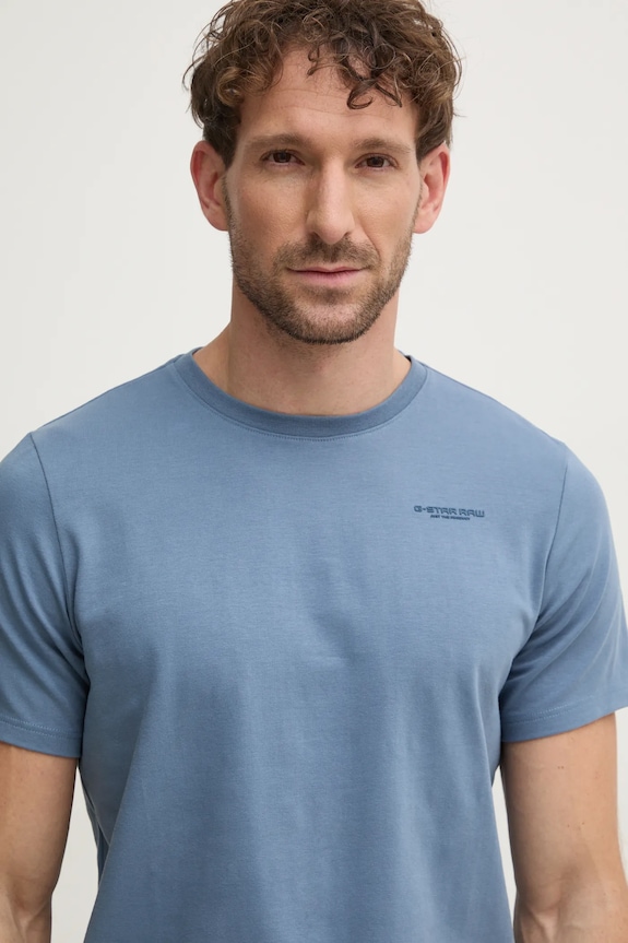 G-Star t-shirt in cotone blu D19070.C723.