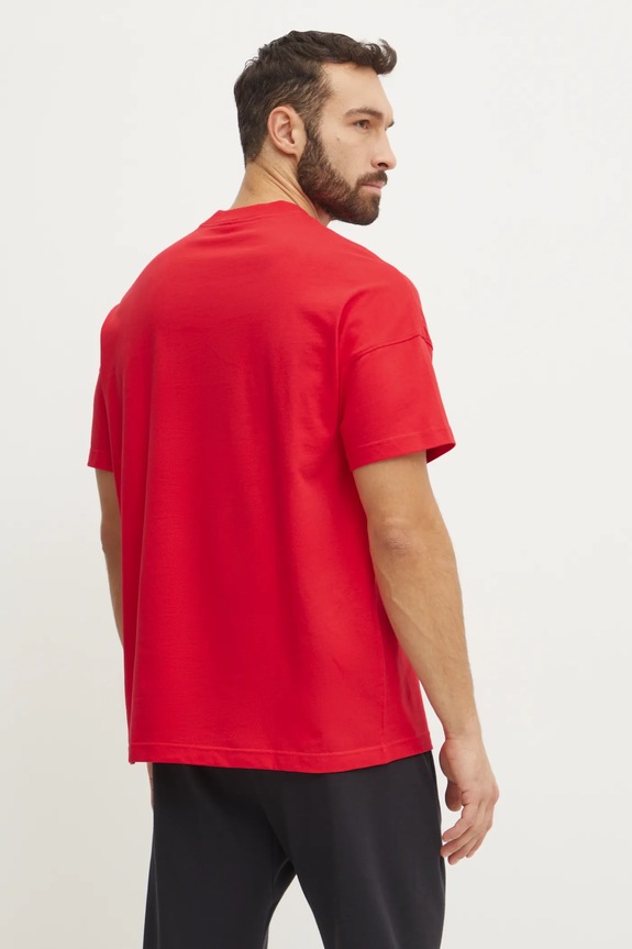 Oblečení Bavlněné tričko adidas ALL SZN JC5346 červená