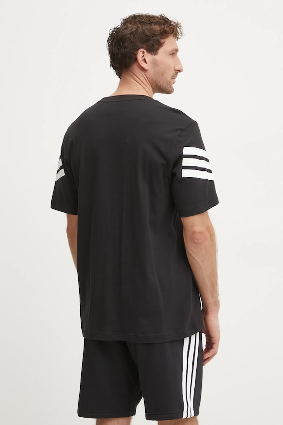 Îmbrăcăminte adidas tricou din bumbac Future Icons JD4877 negru