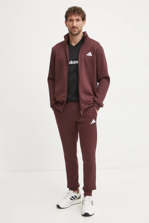 Pamučna majica adidas Essentials Linear JE8993 crna SS26