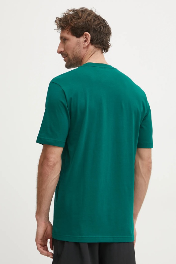 Oblečenie Bavlnené tričko adidas Essential JF1096 zelená