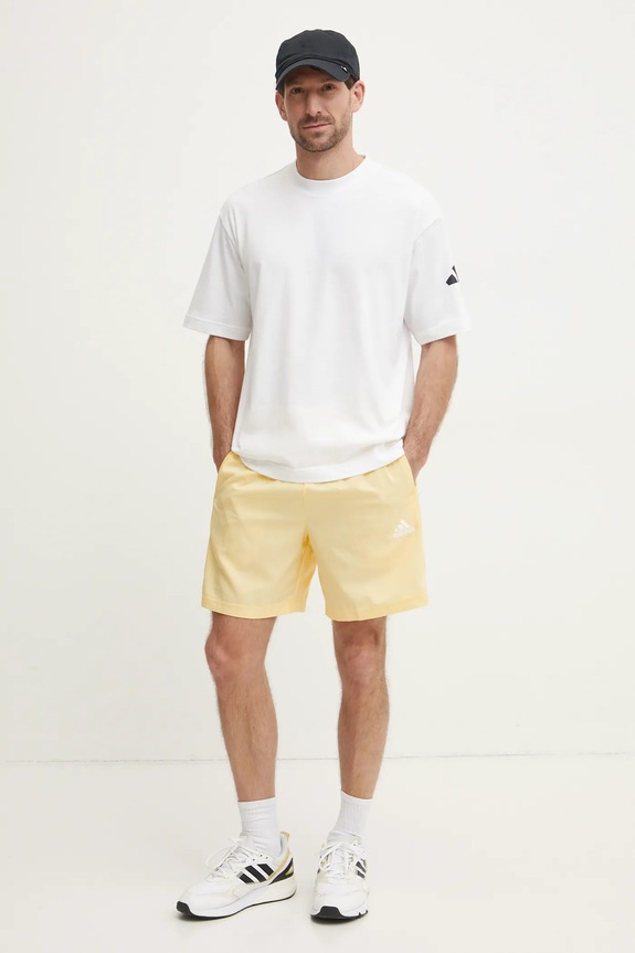 adidas t-shirt in cotone Essentials JC9296 bianco SS25