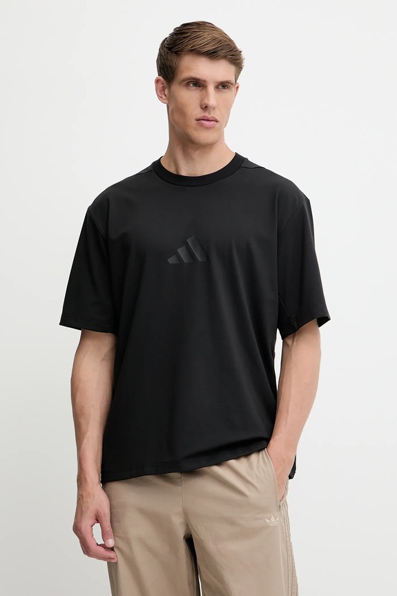 adidas tricou Z.N.E. print negru JJ1151