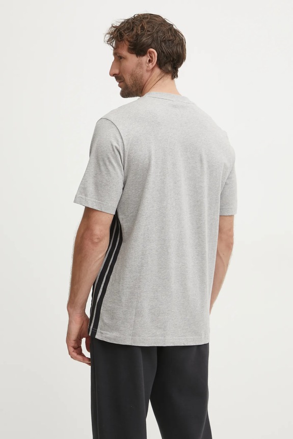 Odzież adidas t-shirt bawełniany Essentials JE6396 szary