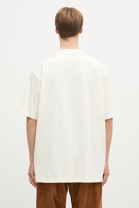 Одяг Бавовняна футболка adidas Originals FRONT ST TEE JD0912 бежевий