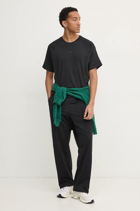 adidas Originals t-shirt bawełniany Essential JC9570 czarny SS25