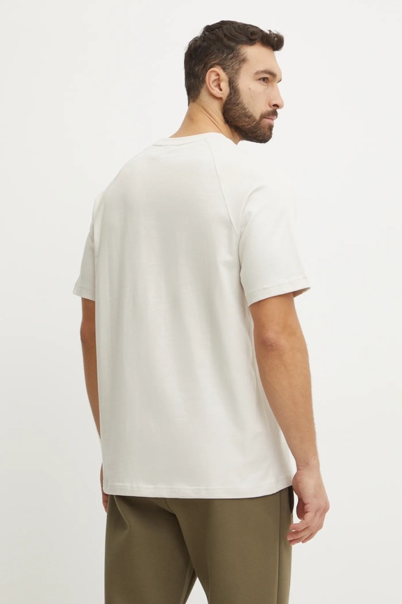 Odzież adidas Originals t-shirt bawełniany Essential JD3277 beżowy