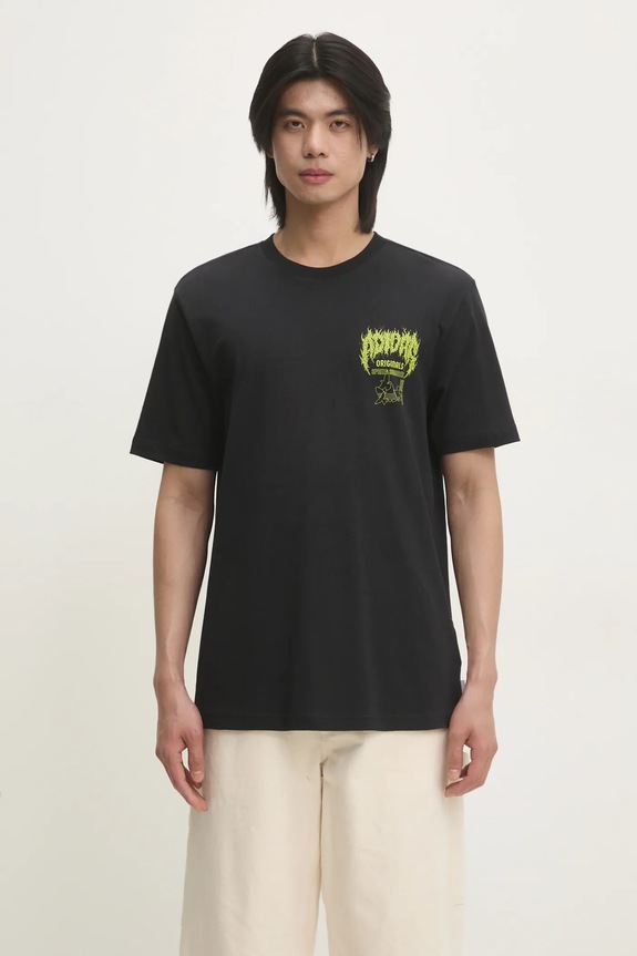 Clothing adidas Originals cotton t-shirt Q12 TS DEATH JP2678 black