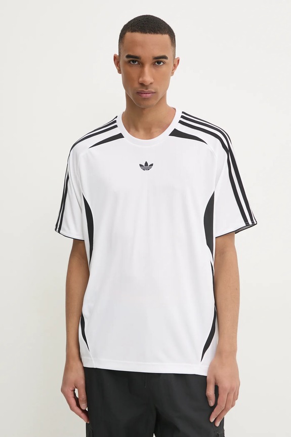 adidas Originals t-shirt TEAMGEIST TEE aplikacja biały JP1113